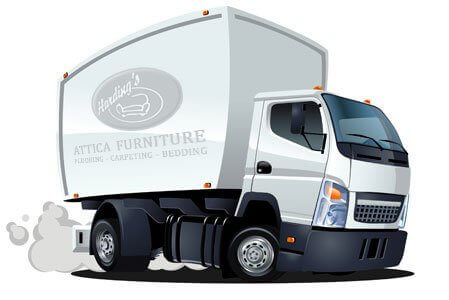 Delivery Cartoon Truck