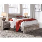 Effie Queen Panel Bed with 2 Storage Drawers - Image 3