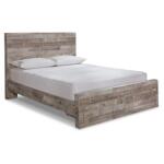 Effie Queen Panel Bed with 2 Storage Drawers - Image 2