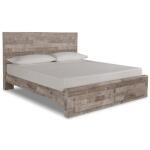 Effie King Panel Bed with 2 Storage Drawers - Image 2