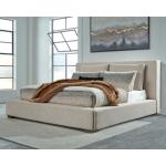 Langford Queen Upholstered Bed - Image 3