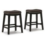 Lemante Counter Height Bar Stool (Set of 2) - Image 2