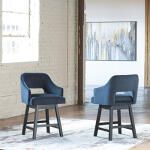 Tallenger Counter Height Bar Stool (Set of 2)