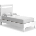 Flannia Twin Panel Platform Bed