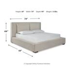 Langford Queen Upholstered Bed - Image 9