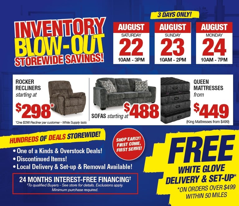 Inventory Blow-Out 1