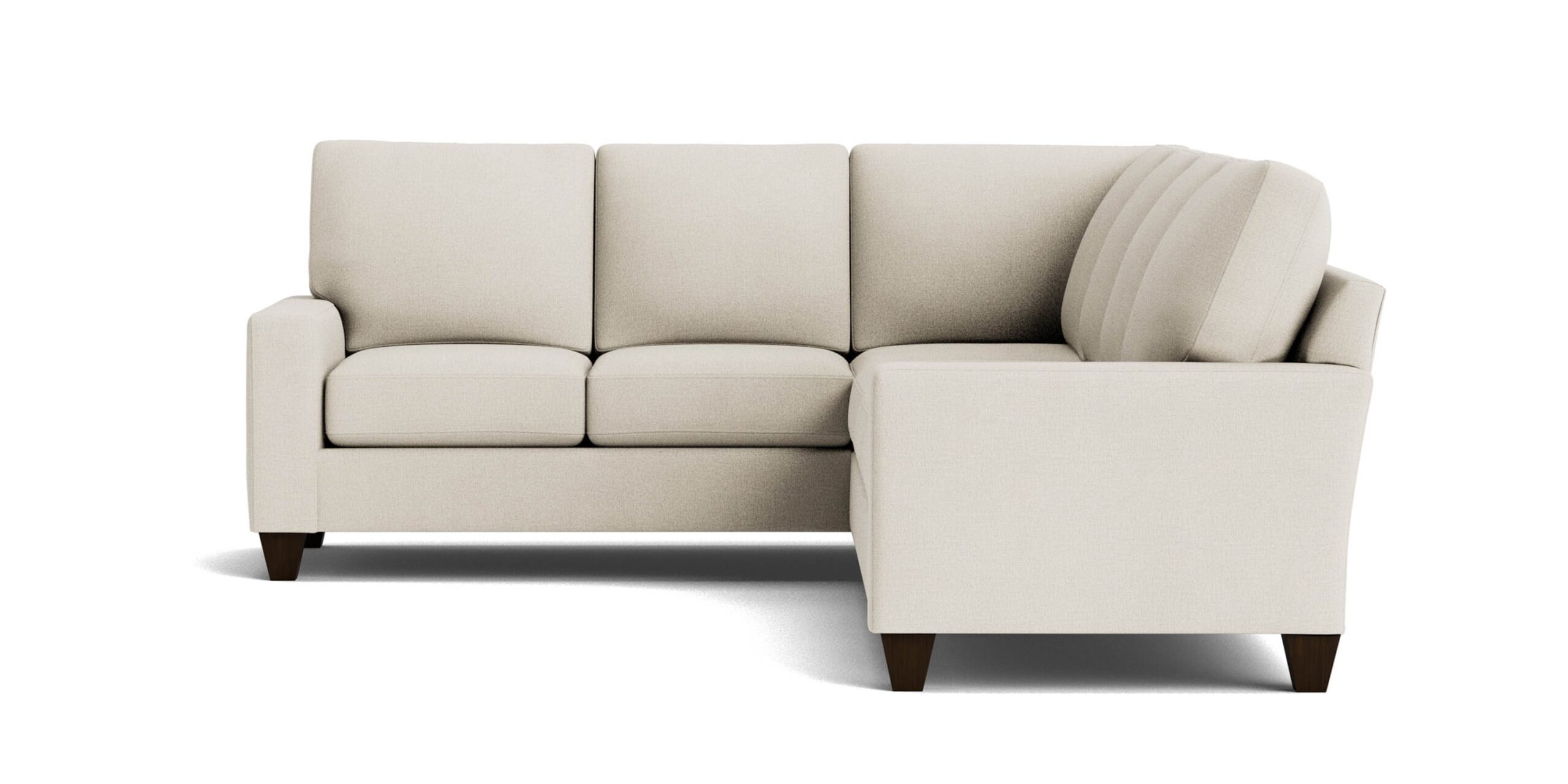 True Custom™ True Custom® Large Track Arm L-Shaped Sectional – Harding ...