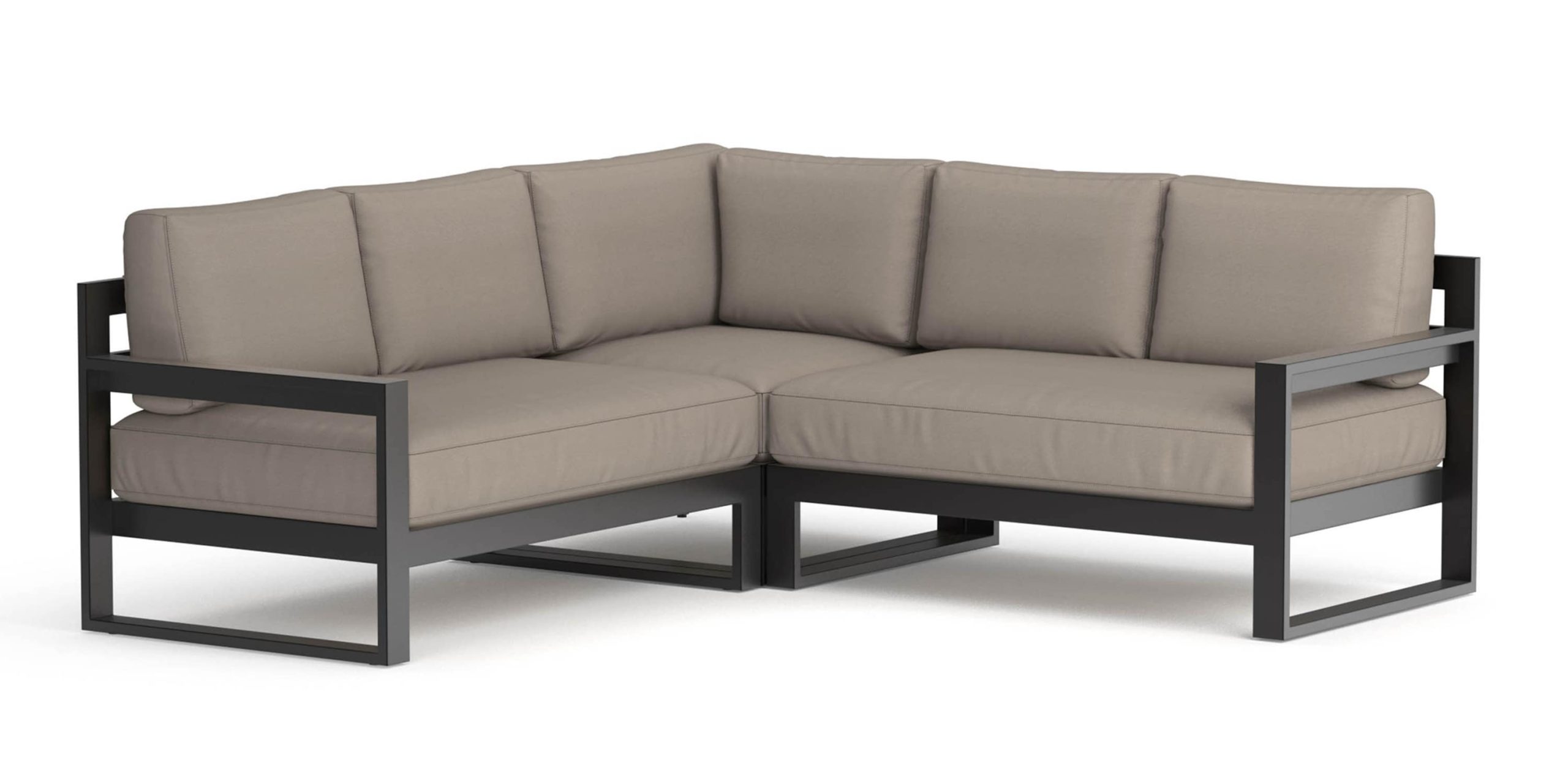 Bonavista Outdoor Track Arm Sectional