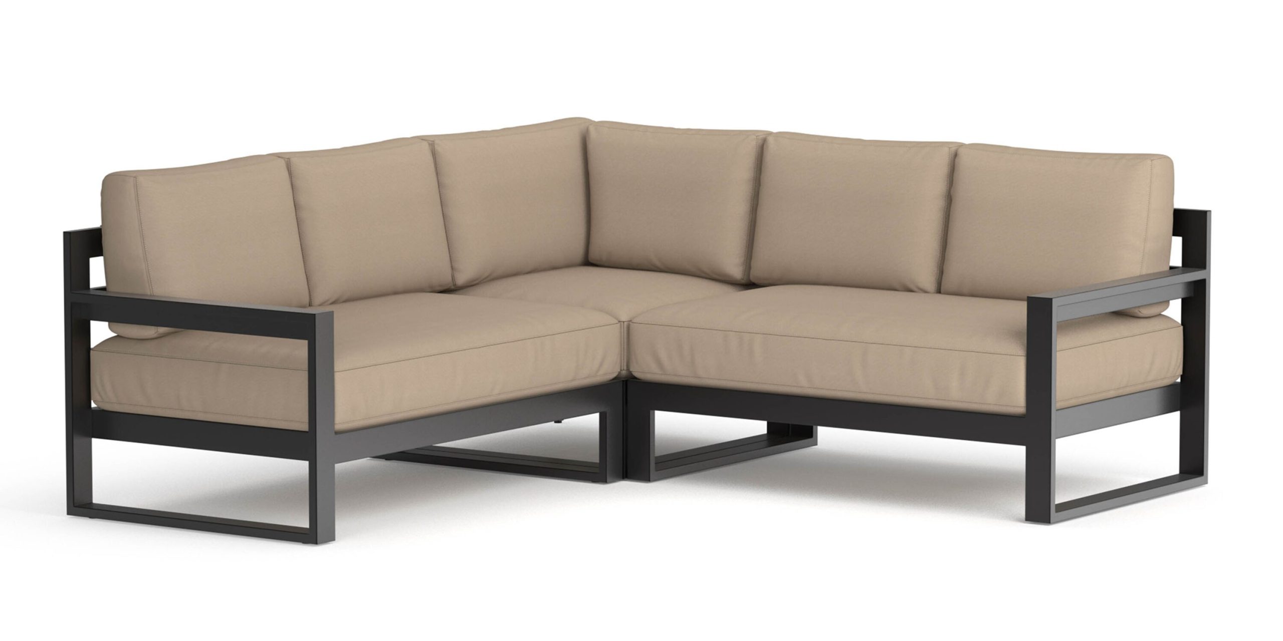Bonavista Outdoor Track Arm Sectional