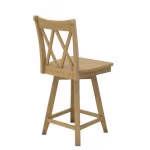 24'' XX Back Swivel Counter Stool - Image 26