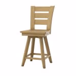 24" Tuscany Counter Swivel Stool - Image 6