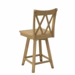 24'' XX Back Swivel Counter Stool - Image 19
