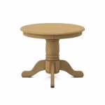 Build Your Own Pedestal Table w/30"H Medium Turned Pedestal for Solid Tops - Image 7