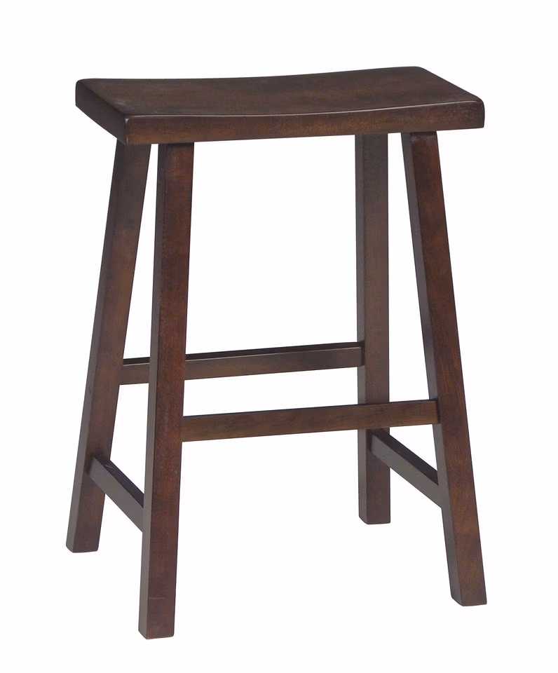 Home Accents - 24''H Saddleseat in Espresso