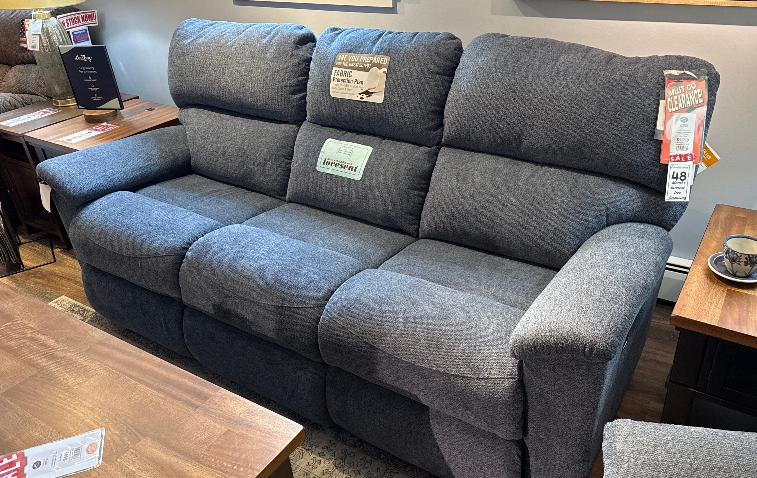 Brooks Power Reclining Sofa w/ Power Headrest