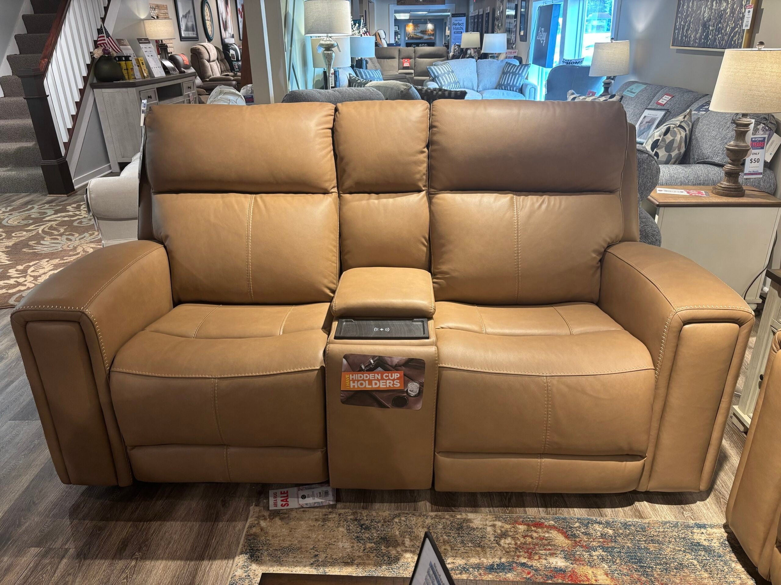 Liberty Camden Power Reclining Loveseat
