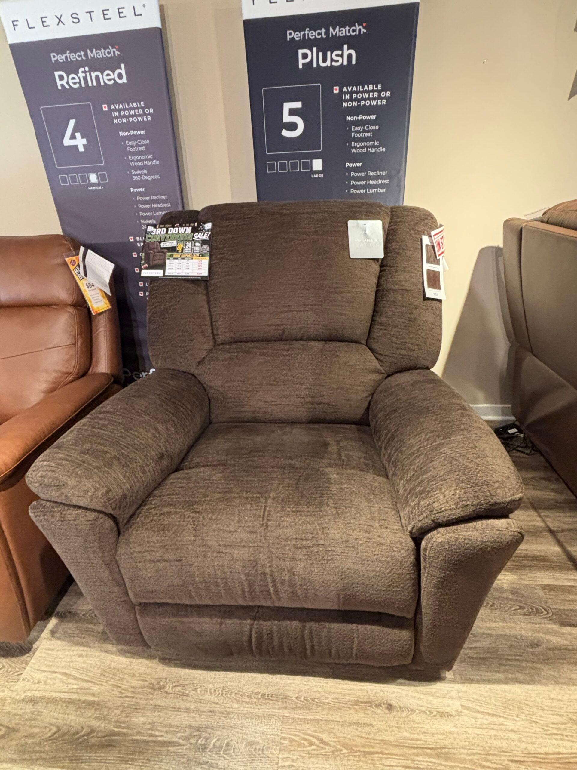 img_9654 Plush Fabric Perfect Match Gliding Recliner in Buffalo - Image 1
